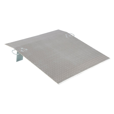 Vestil Aluminum Econo DocKplate, 3/8, 2.6K, 48x48 E-4848